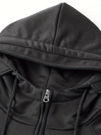 Half-Zip Cargo Sweatshirt