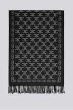 Designer Triomphe Wool Blend Scarf