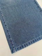 Vintage Mid-Rise Straight-Leg Distressed Denim Jeans