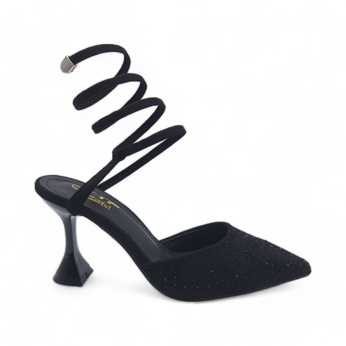 Spiral Ankle Wrap Heel