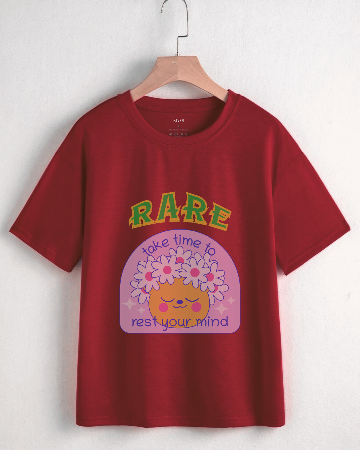Rare Round Neck Knitted Casual Short-Sleeve T-Shirt