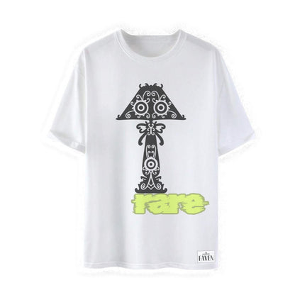 RARE MOOCHO Oversized Round Neck Shirt