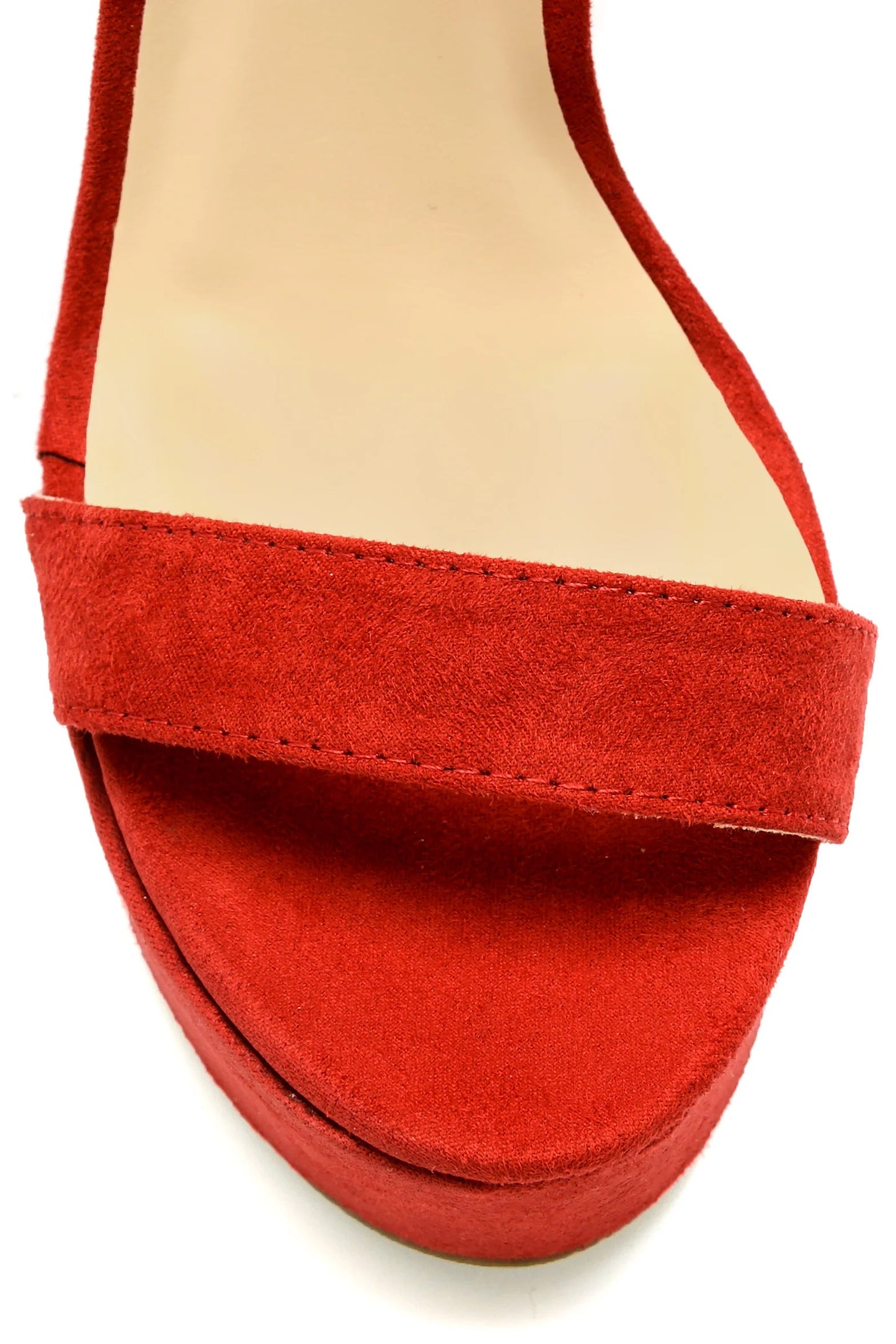 Faux High-heeled Sandals