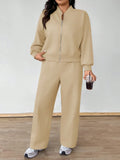 Casual Jacket And Pants Set