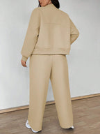 Casual Jacket And Pants Set