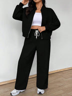 Casual Jacket And Pants Sets