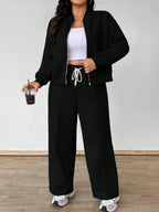 Casual Jacket And Pants Sets