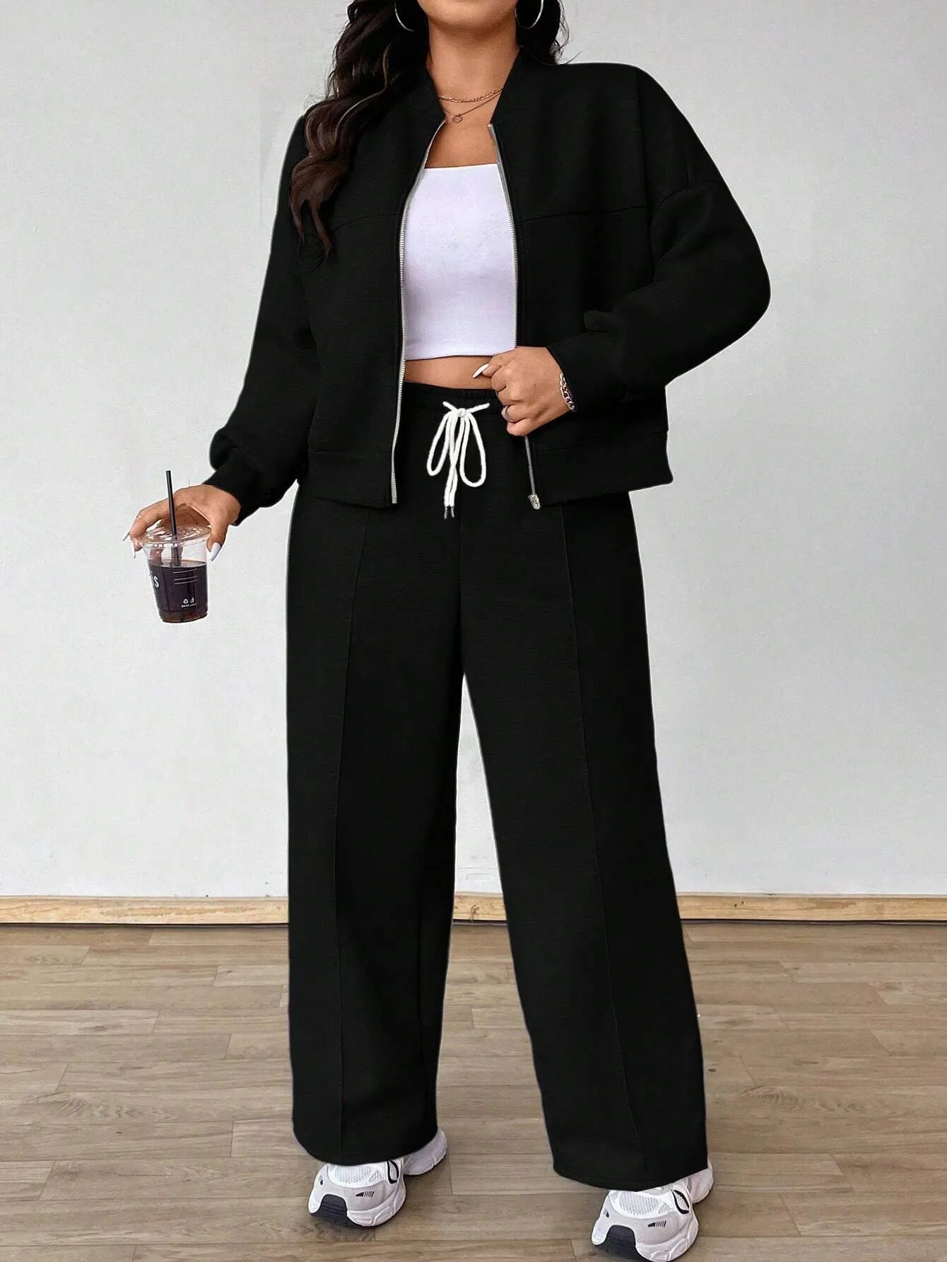 Casual Jacket And Pants Sets