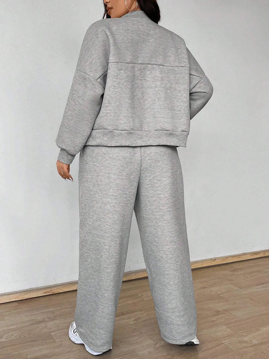 Casual Jacket And Pants Sets