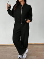 Casual Jacket And Pants Sets