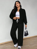 Casual Jacket And Pants Sets