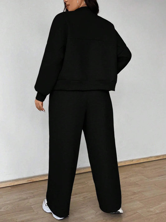 Casual Jacket And Pants Sets