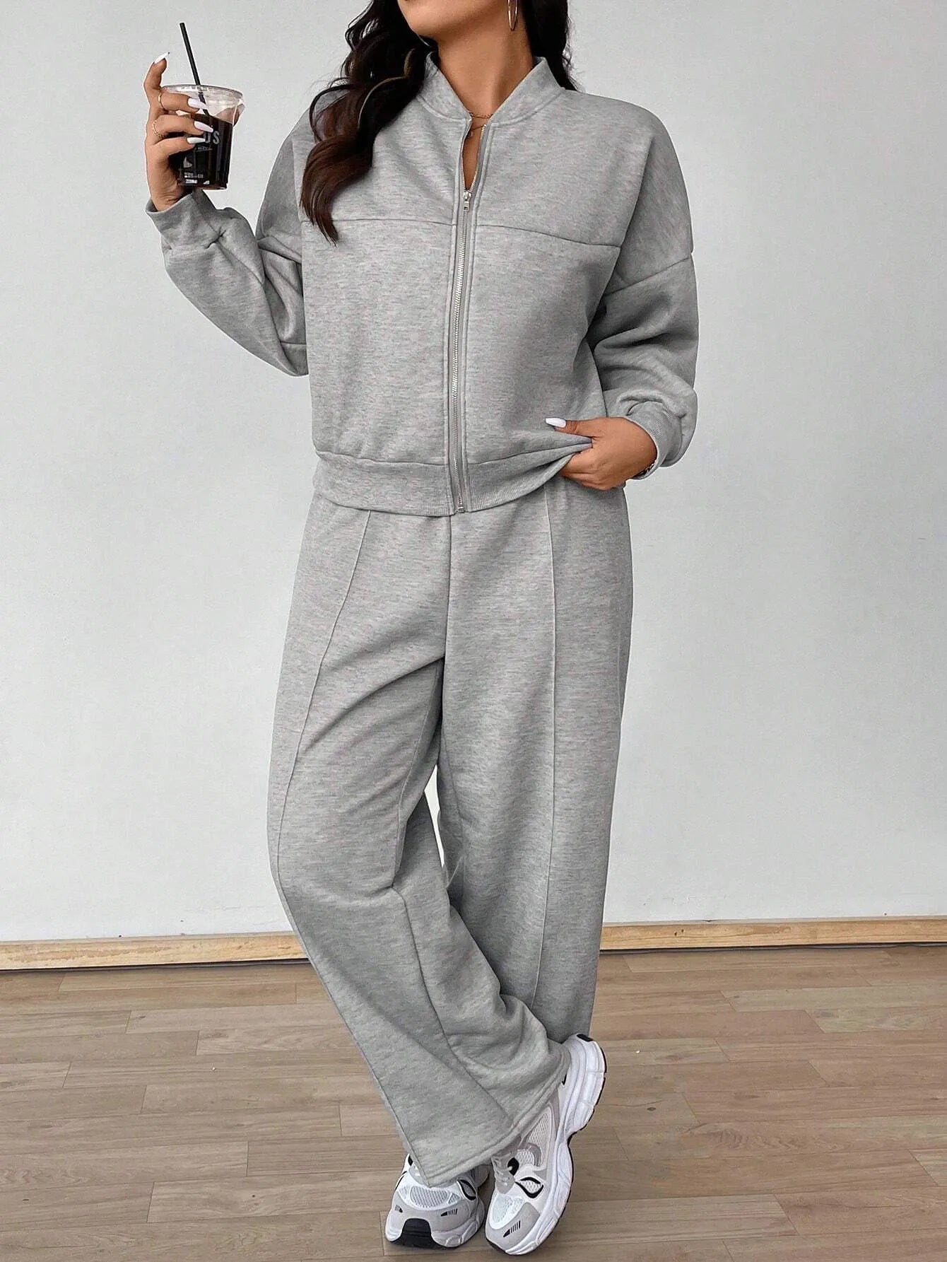 Casual Jacket And Pants Sets
