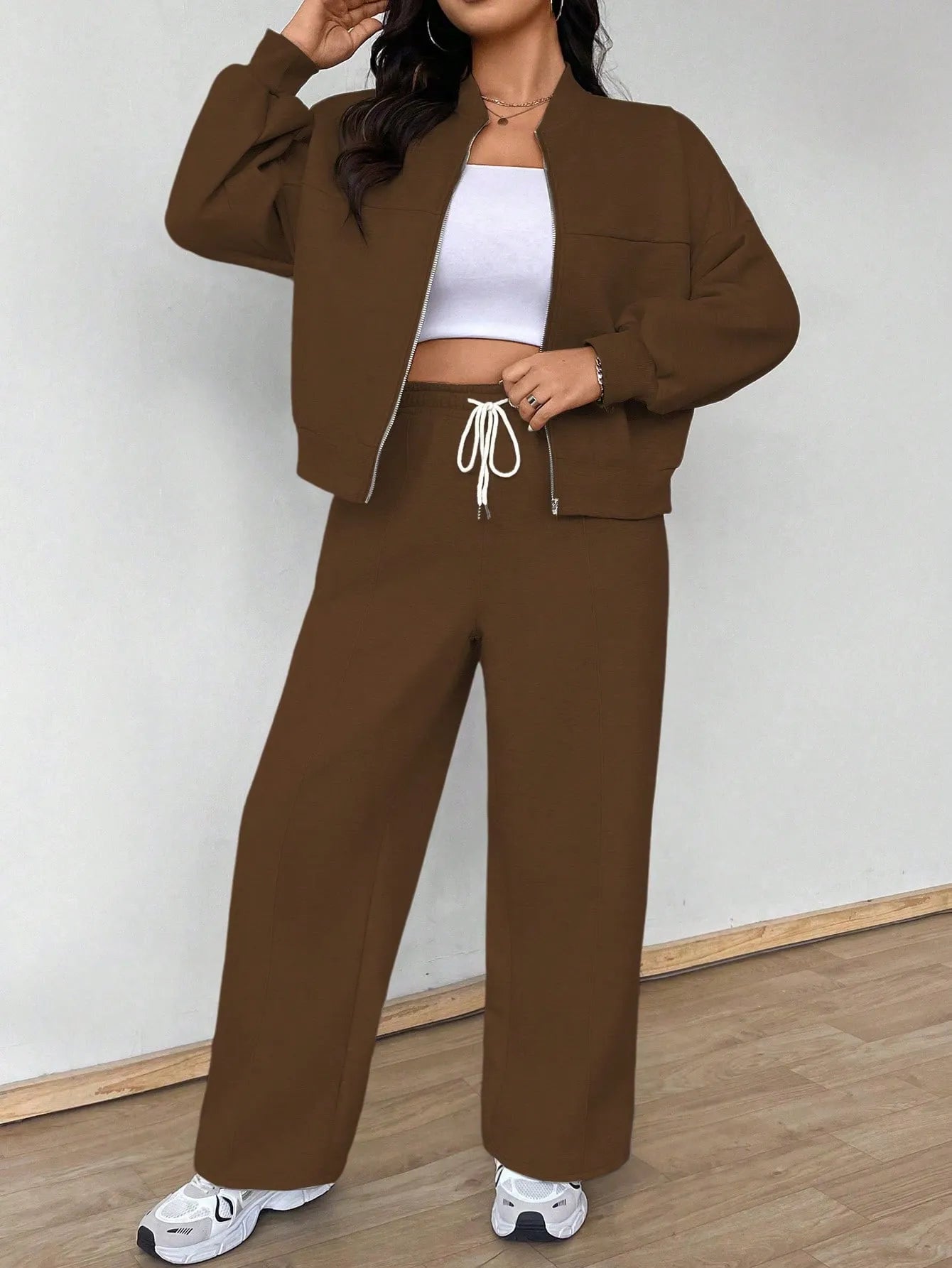 Casual Jacket And Pants Set