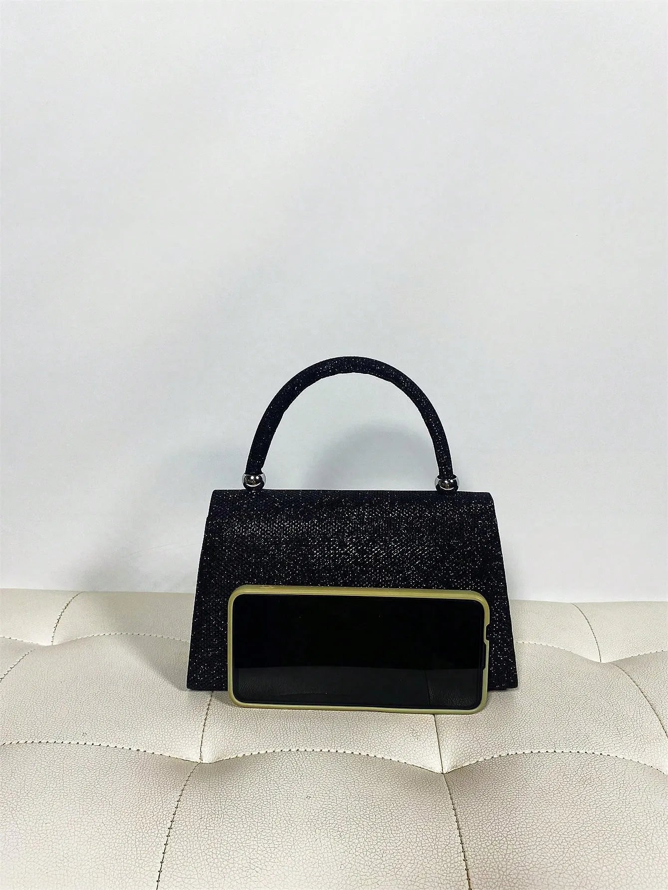 Luxury Glitter Square Bag
