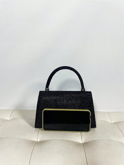Luxury Glitter Square Bag