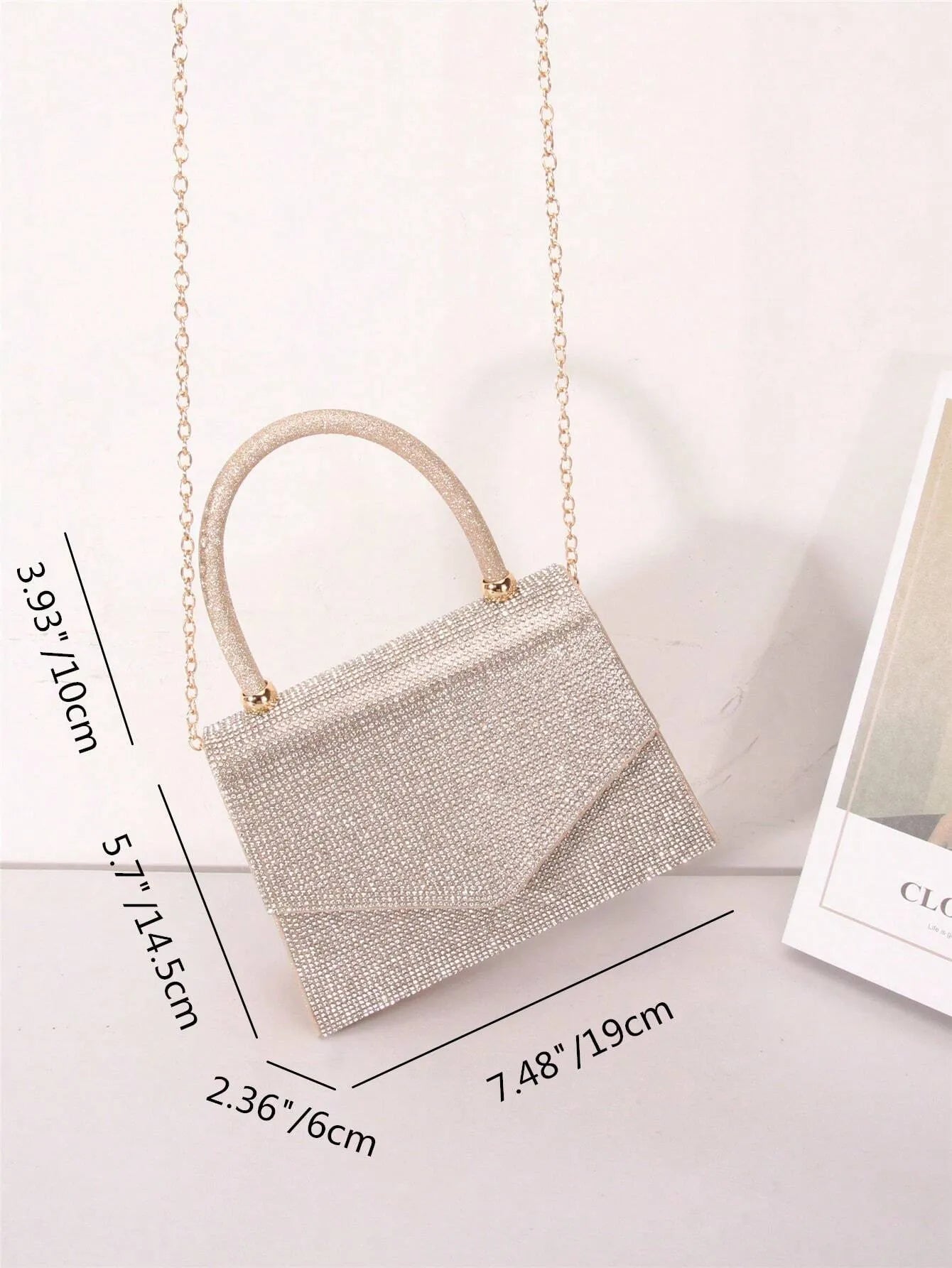 Crystal Clutch Bag