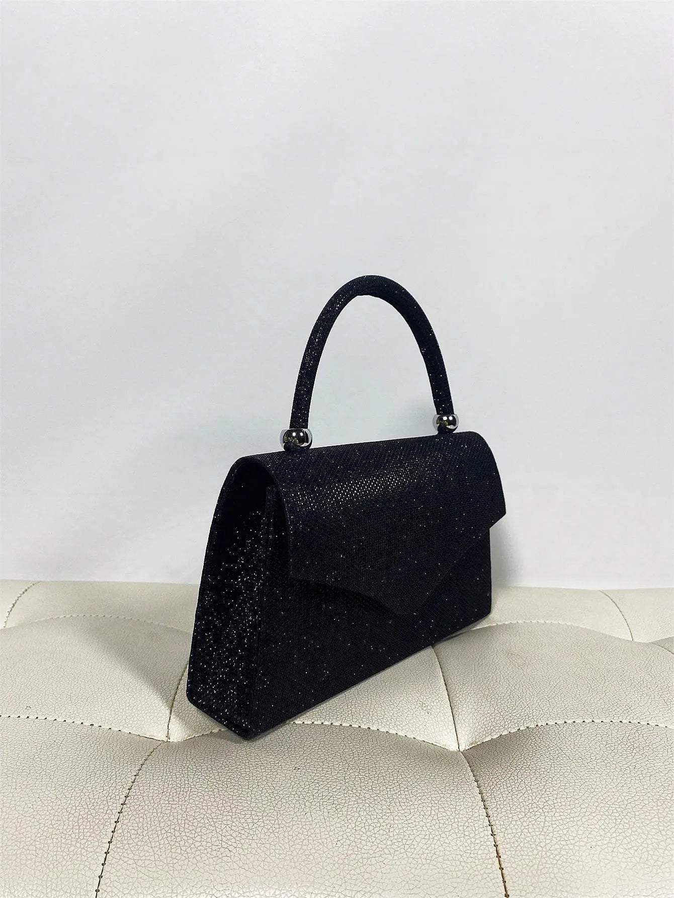 Luxury Glitter Square Bag