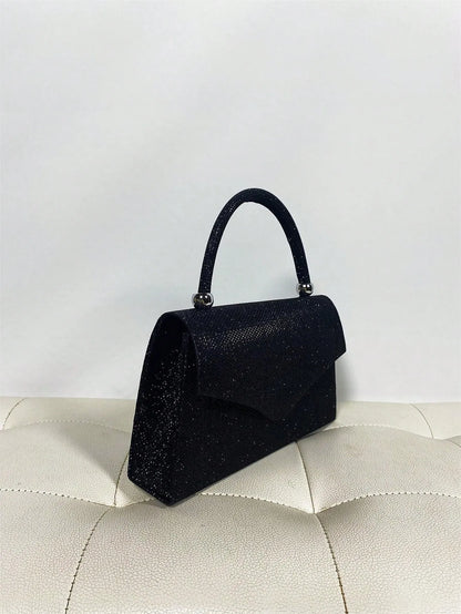 Luxury Glitter Square Bag