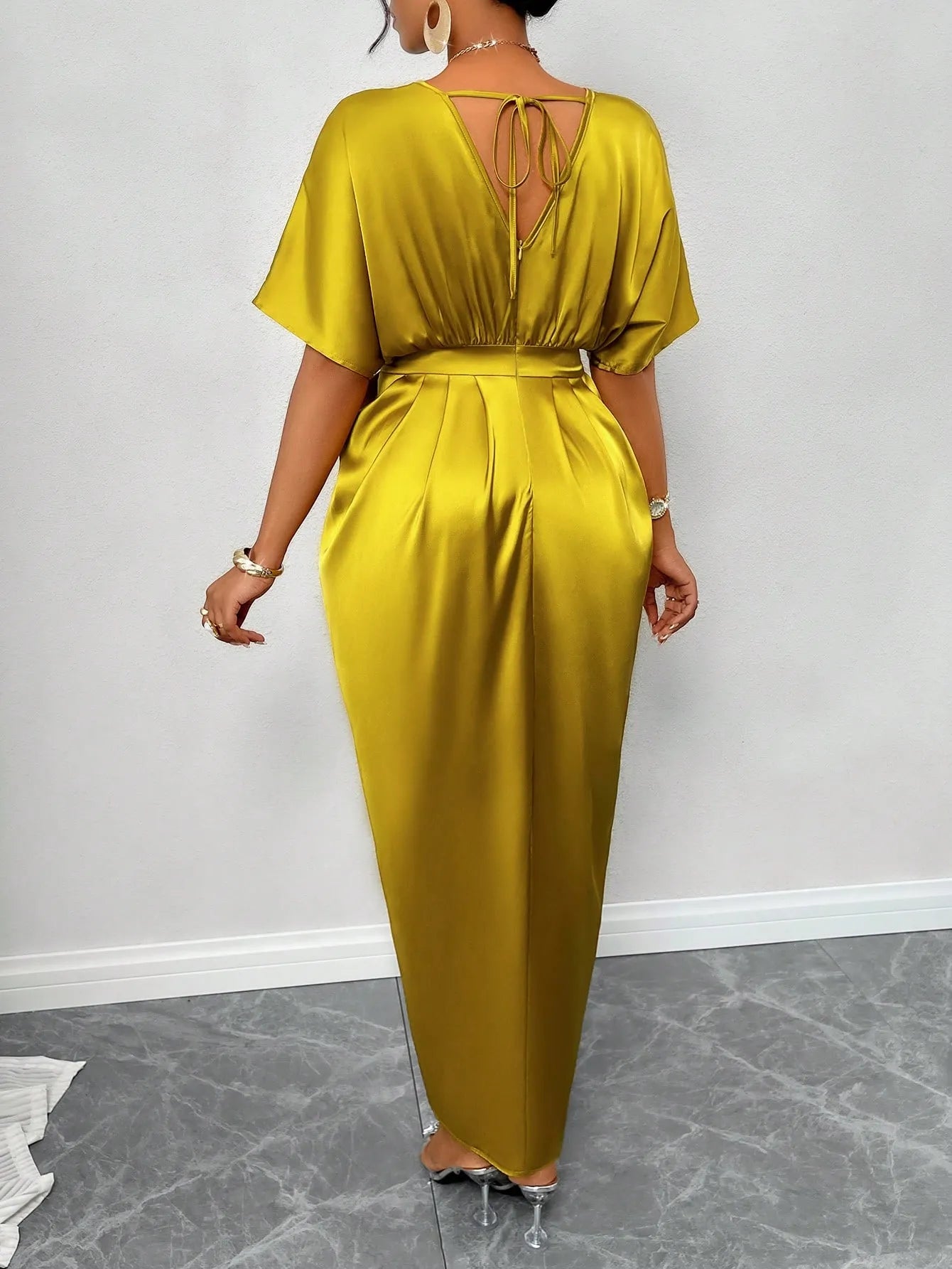 Glossy Cocktail Dress