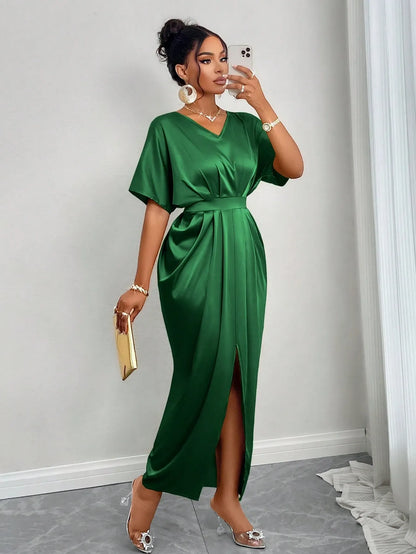 Glossy Cocktail  Dress