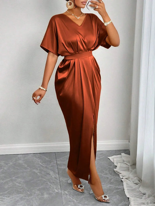 Glossy Cocktail Dress