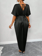 Glossy Cocktail  Dress
