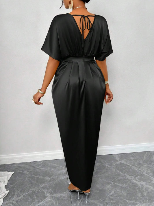 Glossy Cocktail  Dress