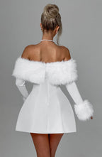Off-Shoulder Mini Dress