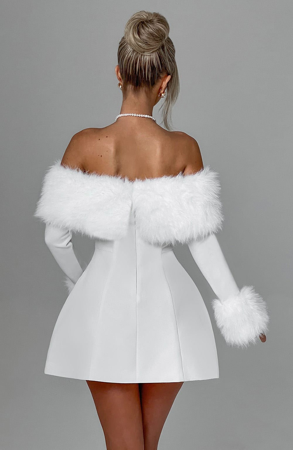 Off-Shoulder Mini Dress