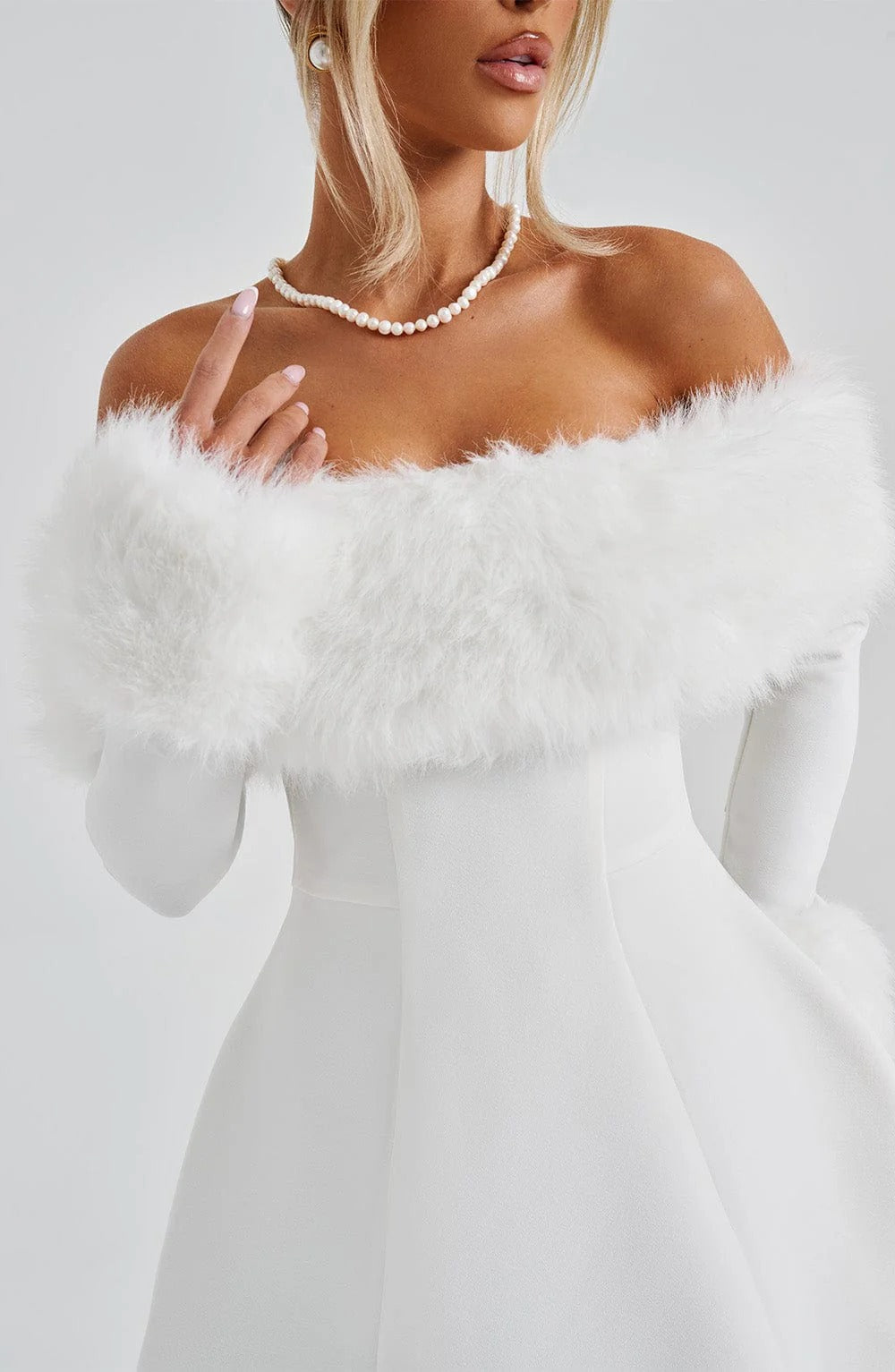 Off-Shoulder Mini Dress