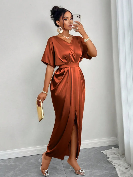 Glossy Cocktail Dress