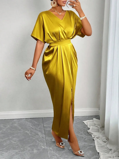 Glossy Cocktail Dress