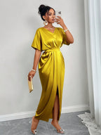 Glossy Cocktail Dress