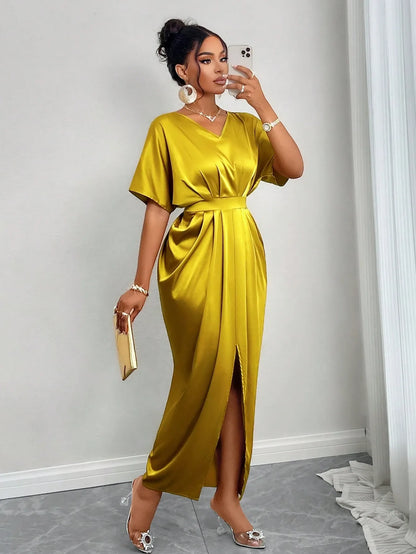Glossy Cocktail Dress