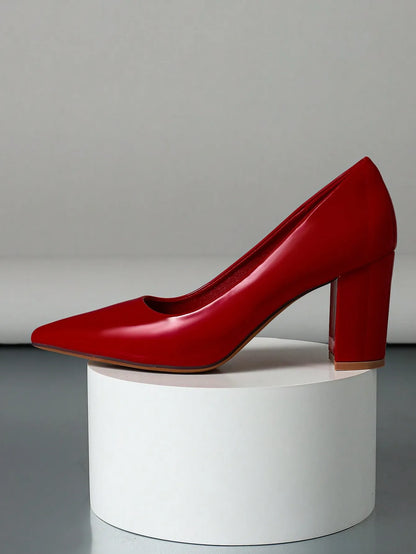 Minimalist Point Toe High Heel Pumps