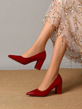 Minimalist Point Toe High Heel Pumps