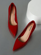 Minimalist Point Toe High Heel Pumps