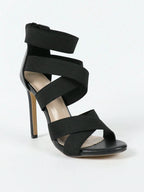 Criss Cross Stiletto Heeled
