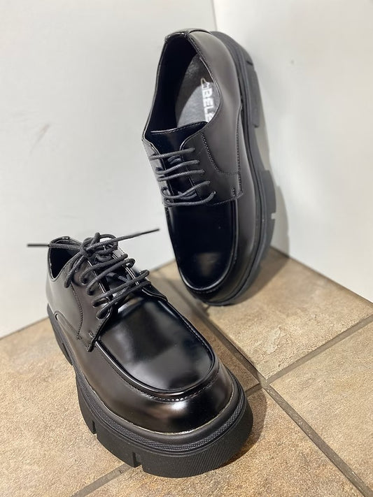 Synthetic Low-Top Lace-Up Shoes