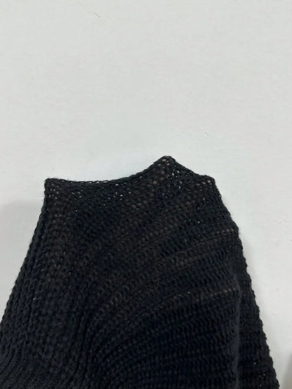 Button Front Crop Cardigan