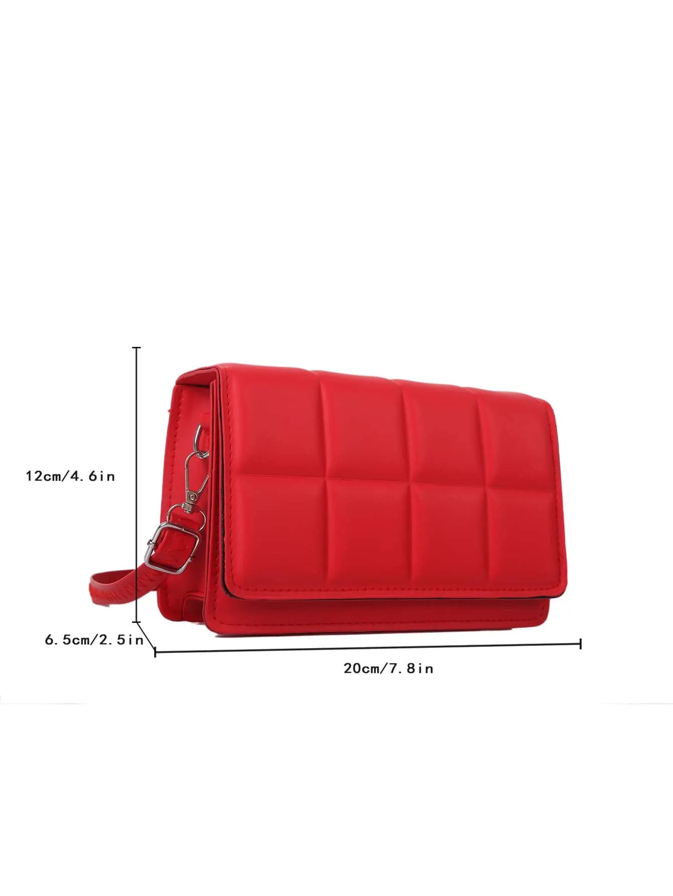 Minimalist Mini Checkered Shoulder Bag