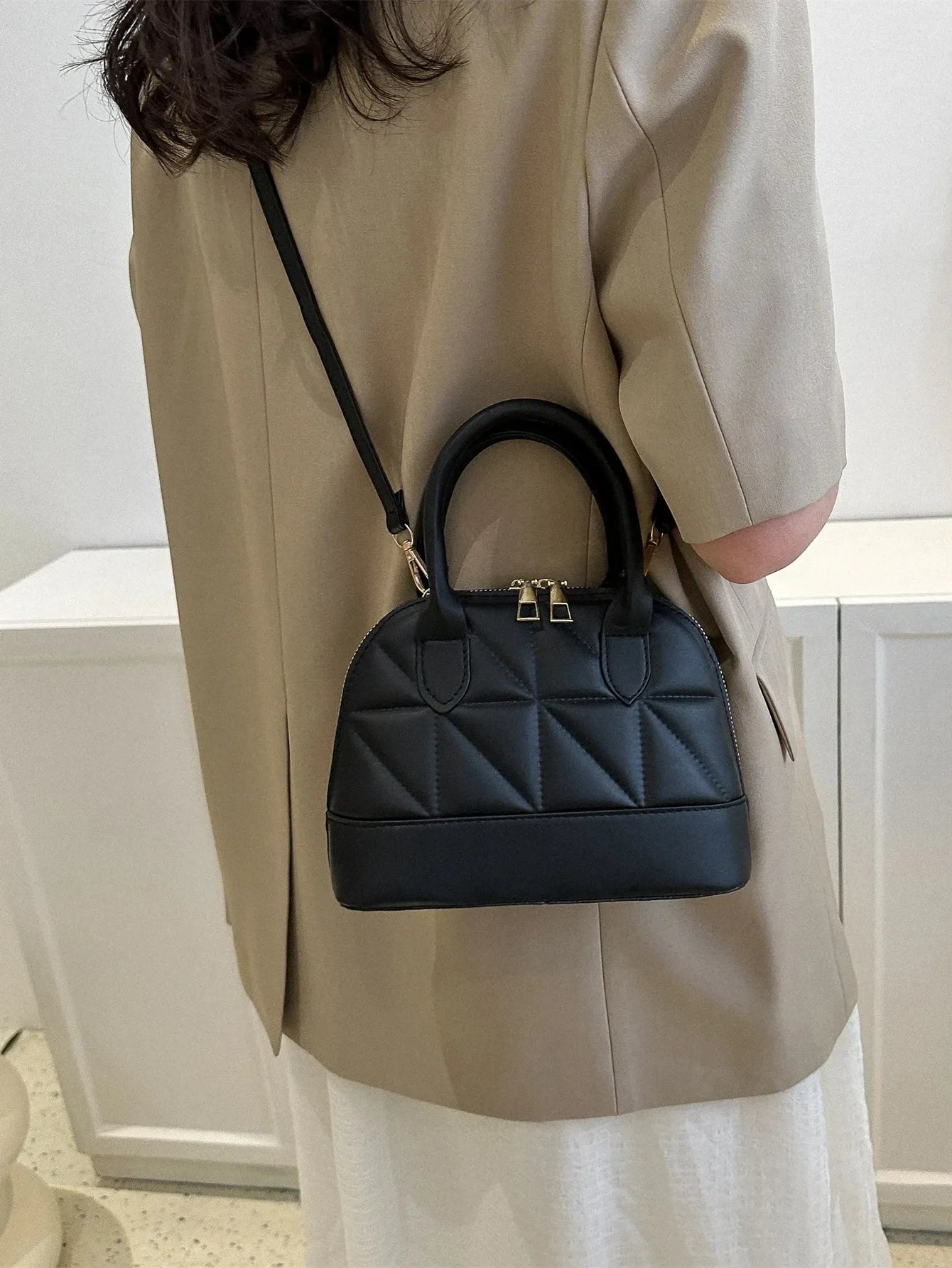 Double Handle Dome Bag