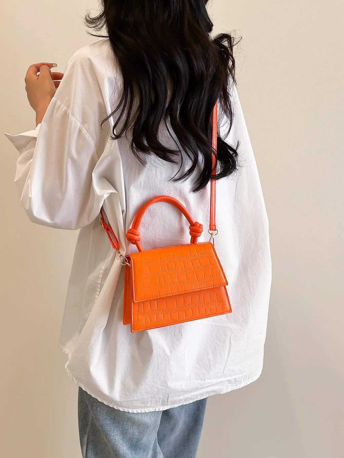 Minimalist Square Crossbody Bag