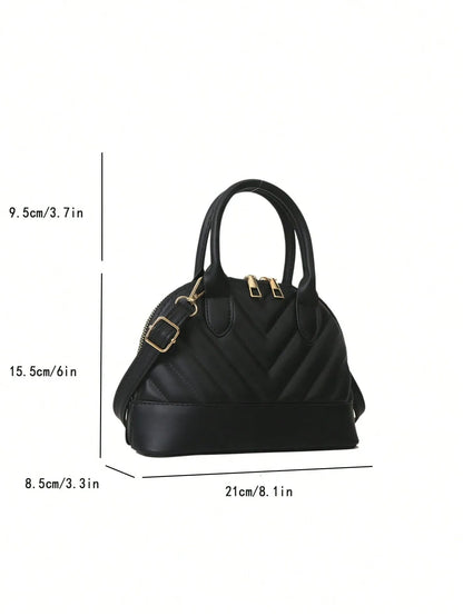Crinkle Shell Handbag