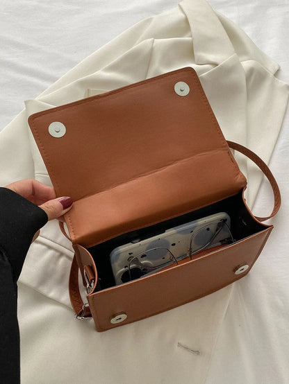 Minimalist Mini Checkered Shoulder Bag