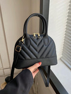 Crinkle Shell Handbag