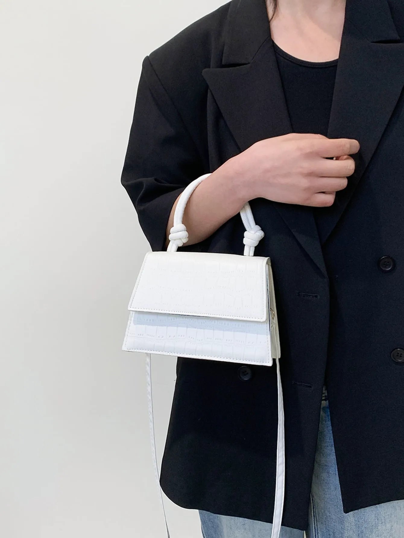 Minimalist Square Crossbody Bag