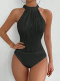 Sexy Slim Fit Halter Bodysuits
