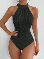 Sexy Slim Fit Halter Bodysuits